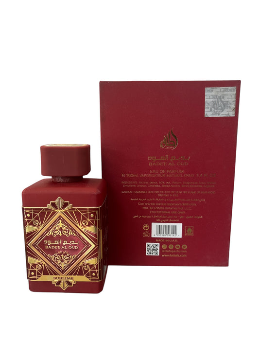 Badee Al Oud Sublime de Lattafa