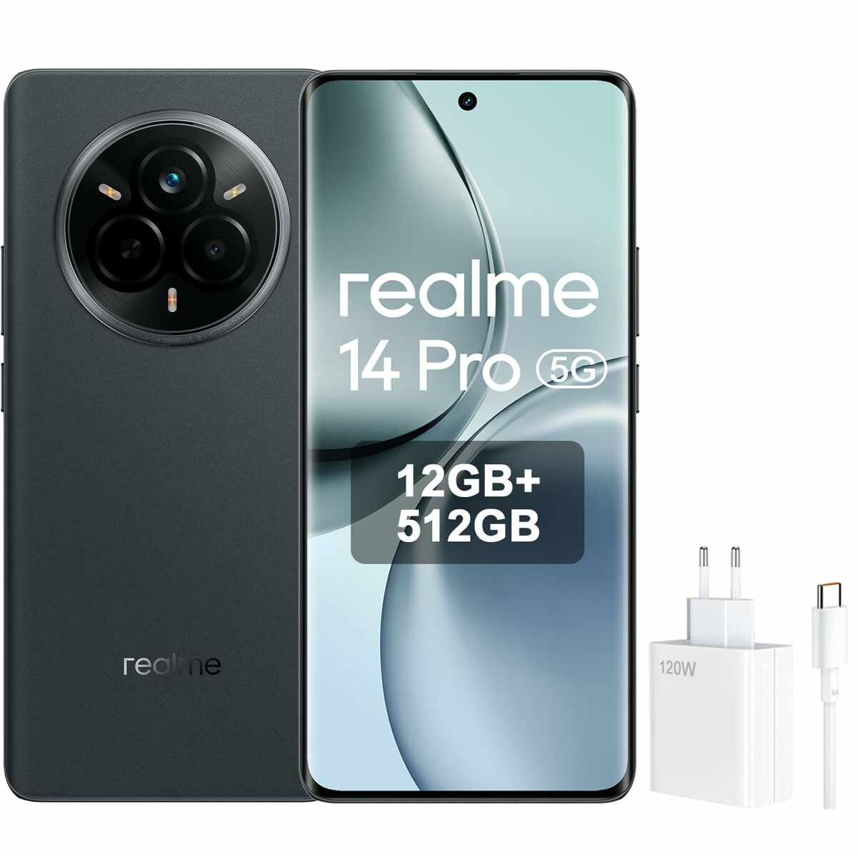 Smartphone Realme REALME 14 PRO Octa Core 12 GB RAM 512 GB Grey-7